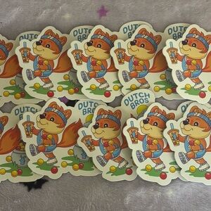 Dutch bros stickers
